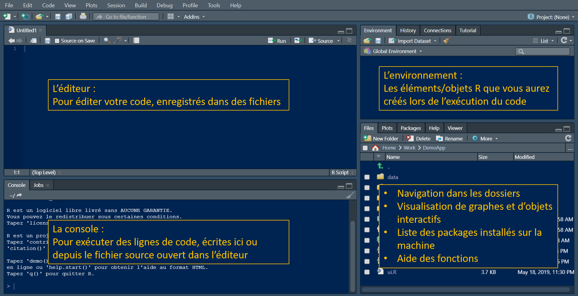 Débuter avec R et RStudio  ThinkR  Certification & Formation langage R