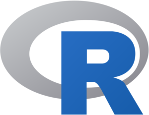 logo du langage de programmation et logiciel R